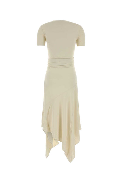 BELTED DRESS FLUID JERSEY DRESSES