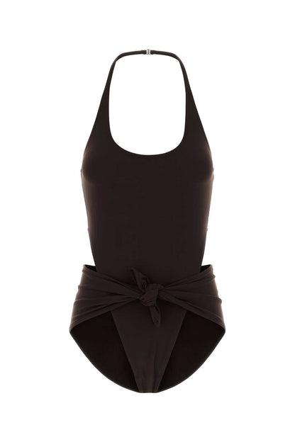 KNOT SWIMSUIT BONDED JERSEY SWIMSUITS