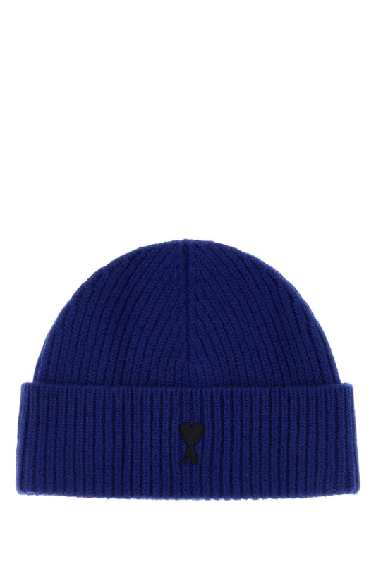 QUOTA-BEANIEWITHCONTRASTEDAMIDECOEUR HATS AND HAIRBANDS