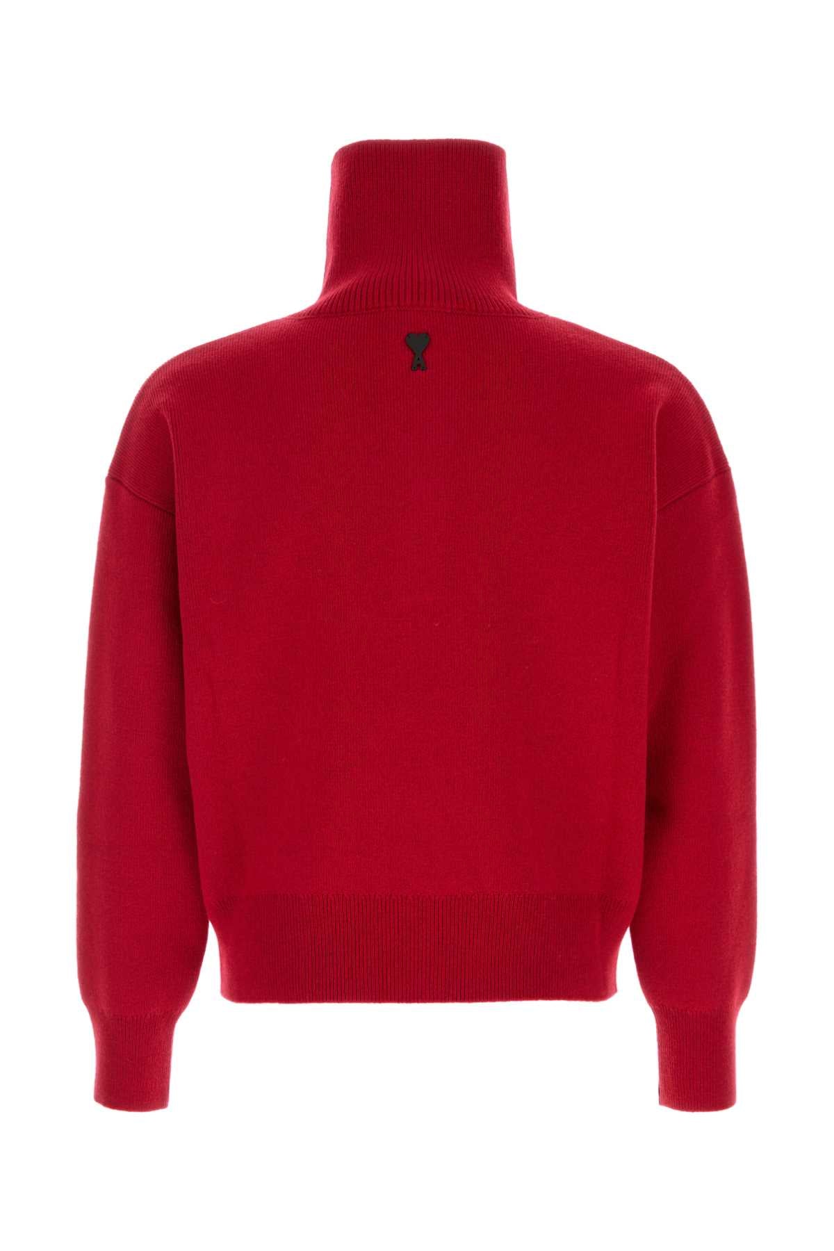 HIGHBUTTONEDCOLLARSWEATER KNITWEARS