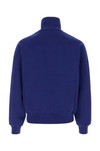 ZIPPEDSWEATSHIRTWITHEMBROIDERYTHANKYOUFORBEINGAFRI SWEATSHIRTS