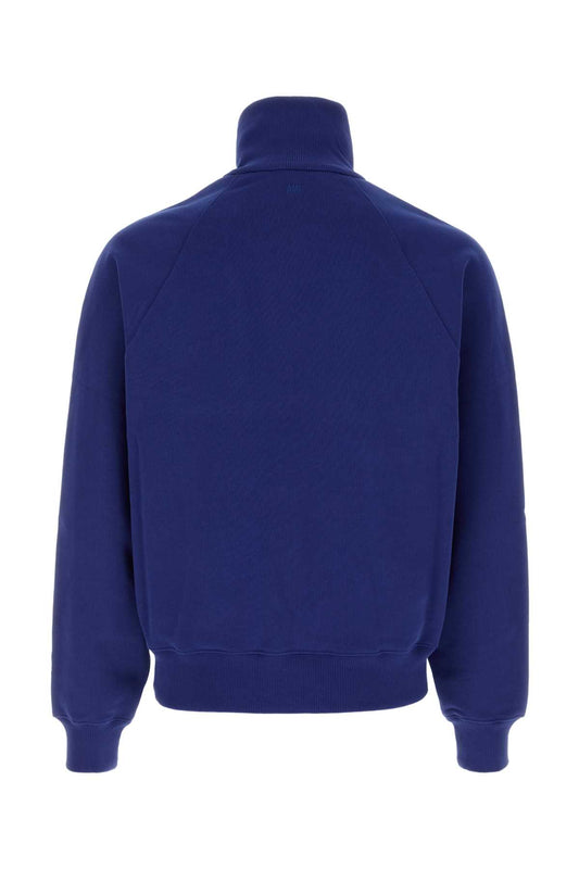 ZIPPEDSWEATSHIRTWITHEMBROIDERYTHANKYOUFORBEINGAFRI SWEATSHIRTS