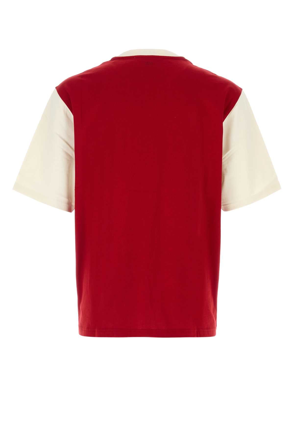 TSHIRTWITHAMIPARISFELTEMBROIDERY T-SHIRTS