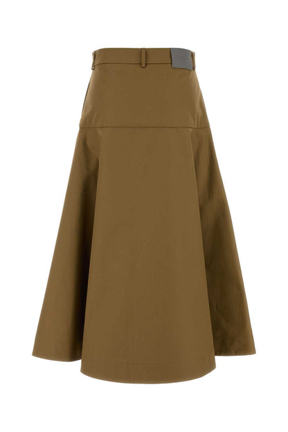 A-Line Cotton Skirt SKIRTS