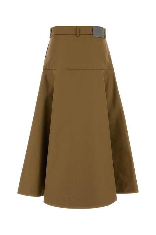 A-Line Cotton Skirt SKIRTS