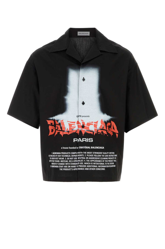 Balenciaga S/s bowling shirt