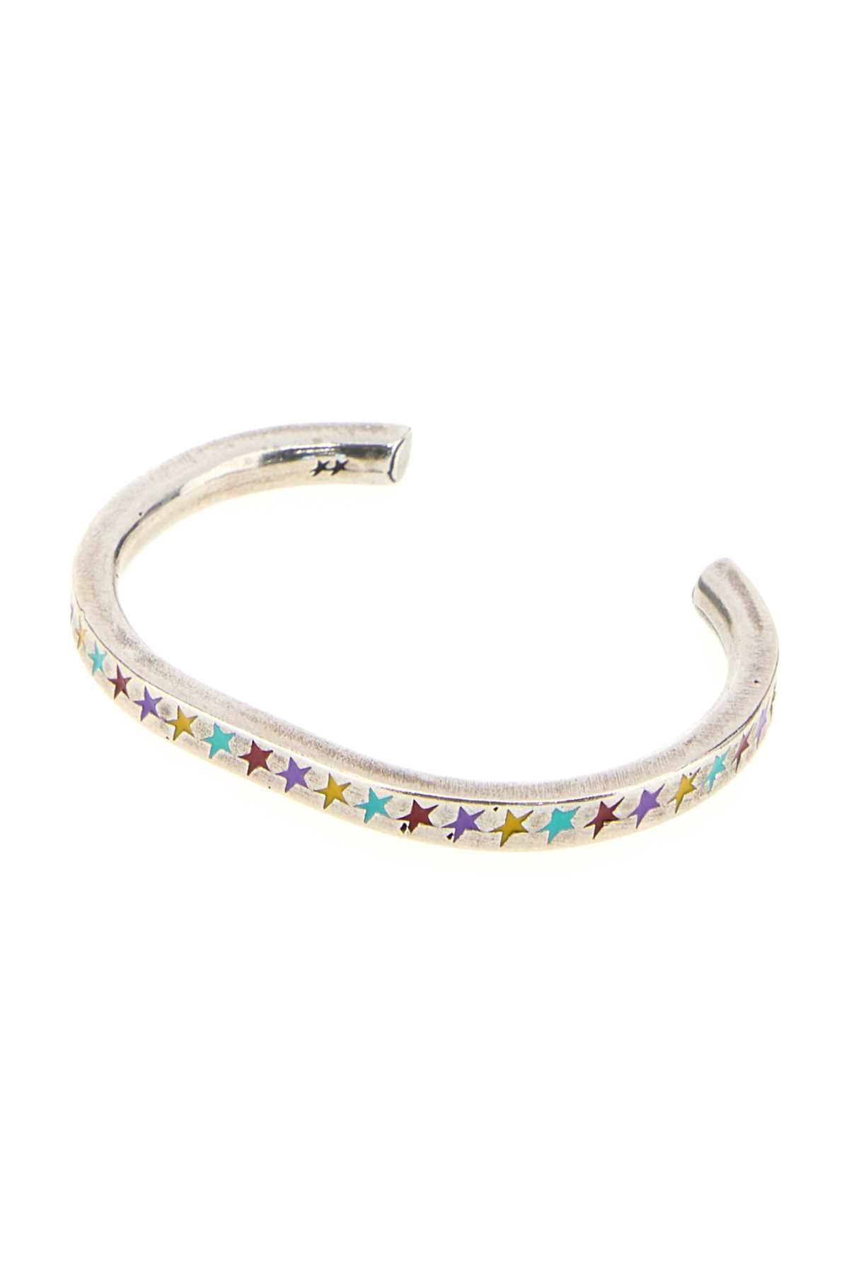 Enameled Multicolor Starline Bangle Chunky BRACELETS