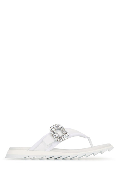 SLIDY FLIP FLAT PUMPS