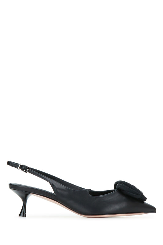 I LOVE VIVIER ROSES SLING BACK 45 PUMPS