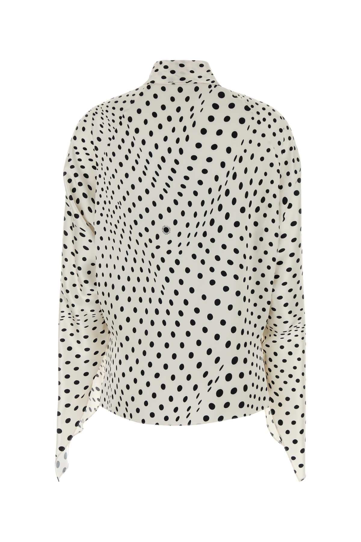 Tie-Neck Polkadots P SHIRTS