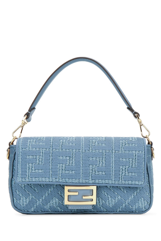 Fendi Baguette paglia chicco