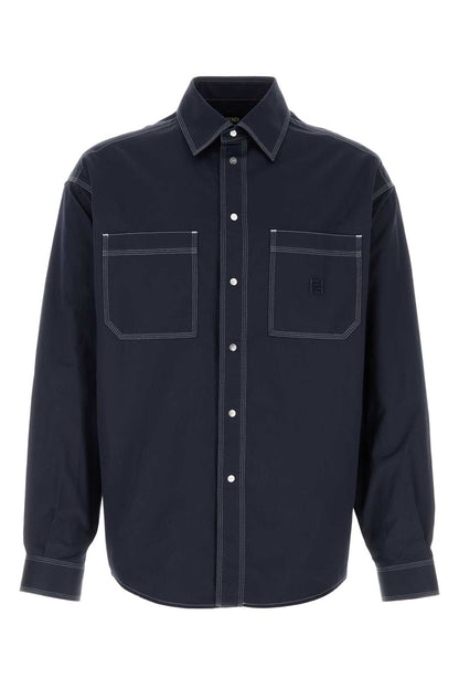 Fendi Shirt co with contr stitching
