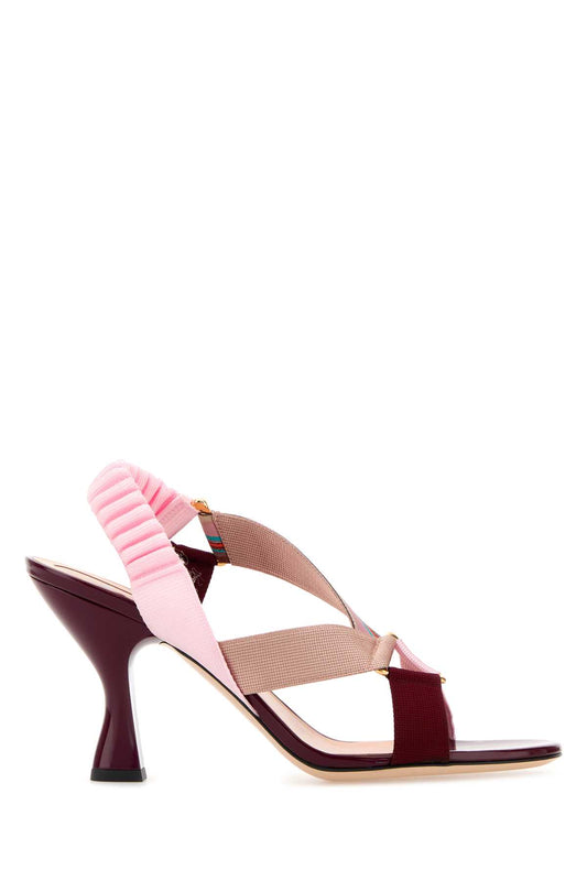 COLIBRI NAST+NAST JACQ.STRIPES SANDALS