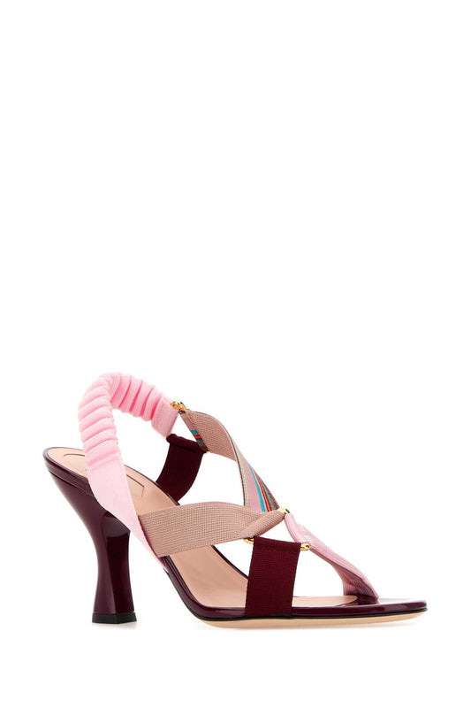 COLIBRI NAST+NAST JACQ.STRIPES SANDALS