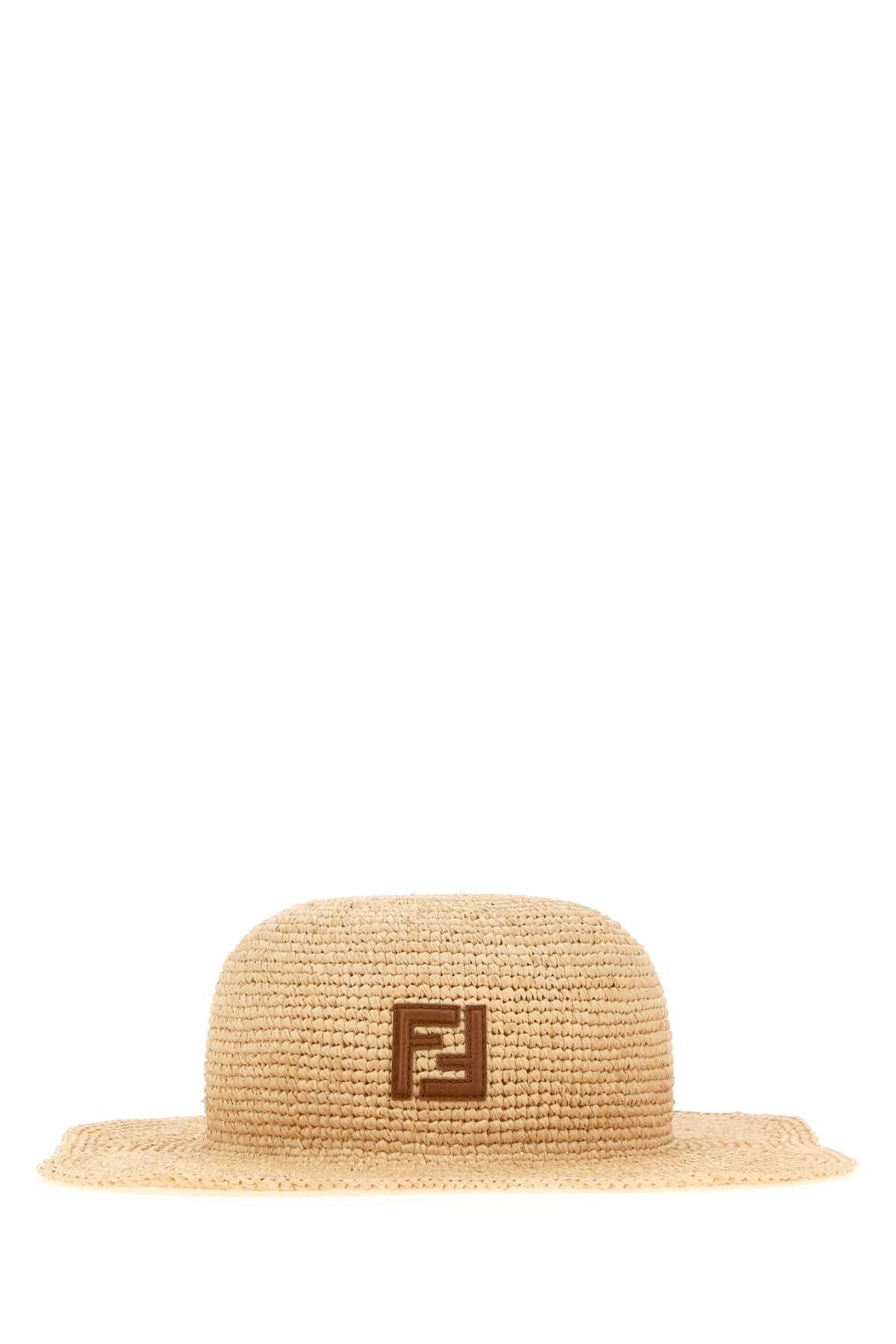 CAPPELLO FF RAFIA WAVE HATS AND HAIRBANDS