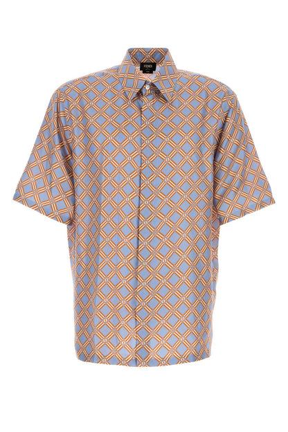 SHIRT OVER SILK FENDI NET SHIRTS