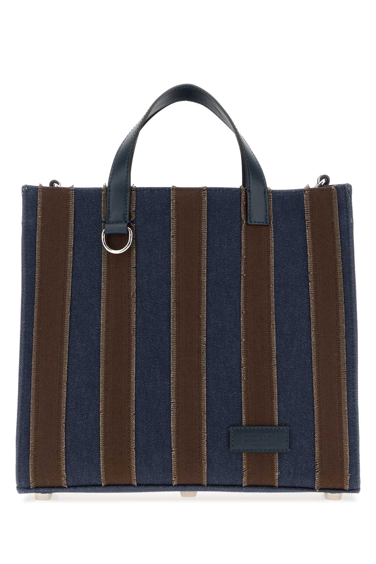 SHOPPER SMAL DENIM + CANVAS HANDBAGS