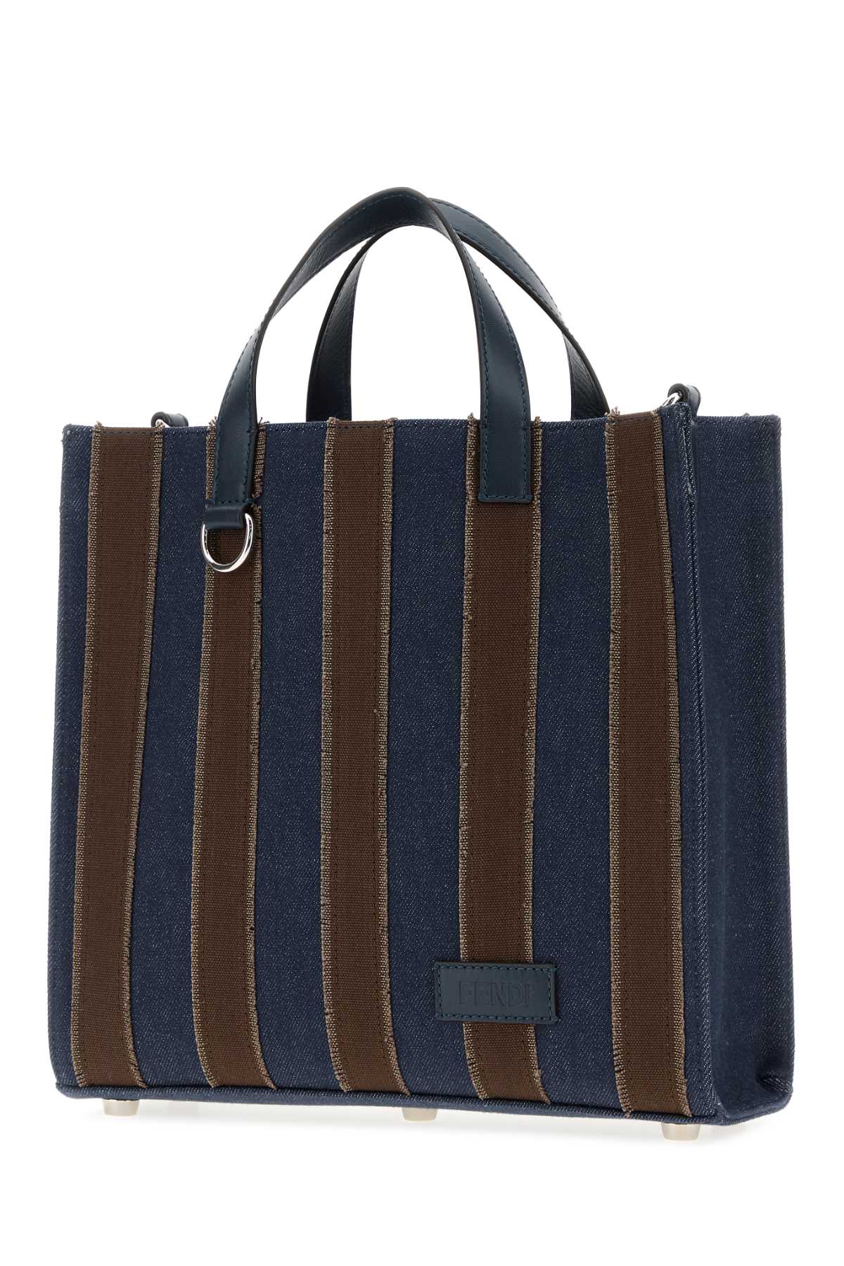 SHOPPER SMAL DENIM + CANVAS HANDBAGS