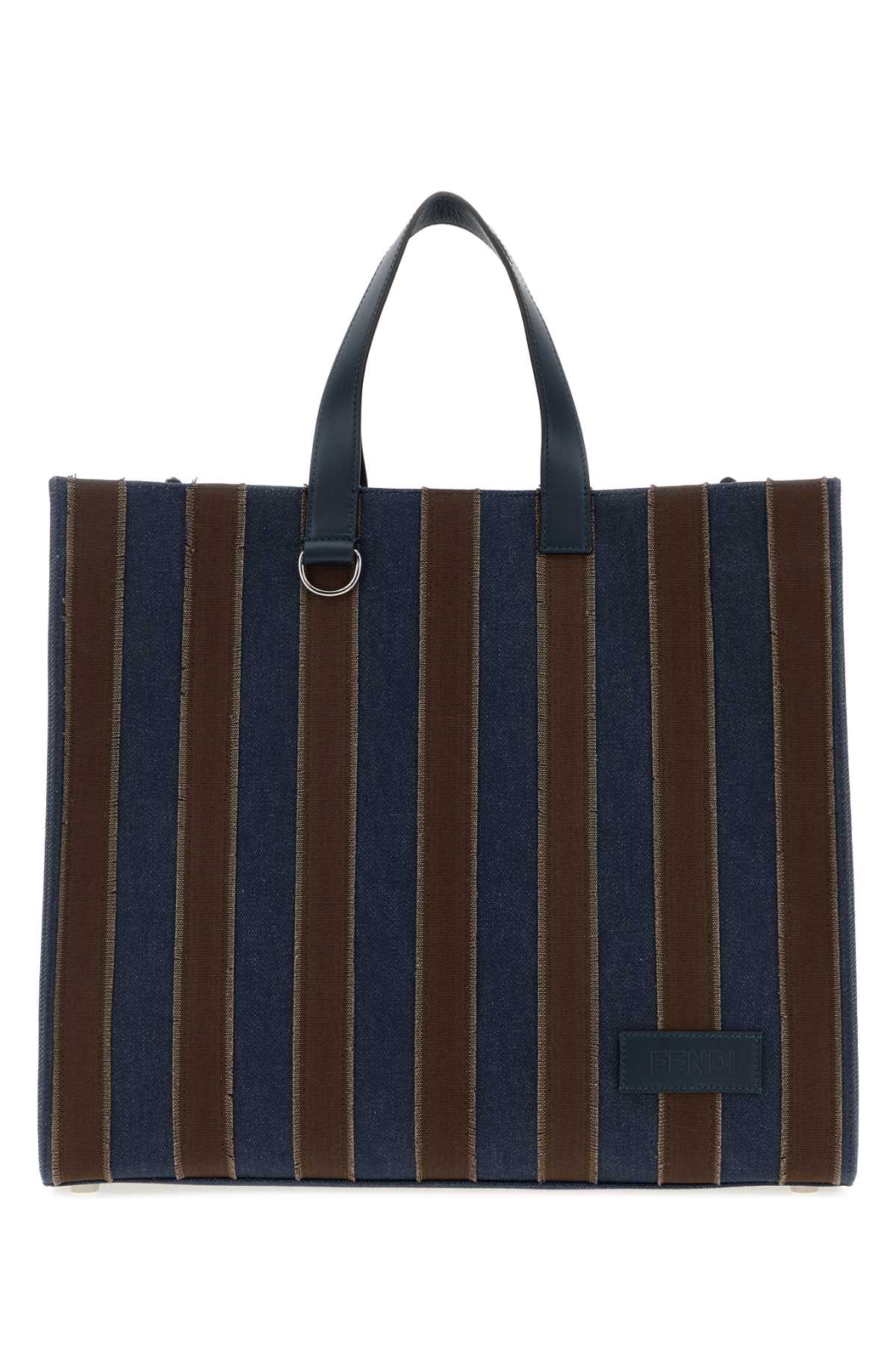 SHOPPER LARGE DENIM + CANVAS HANDBAGS