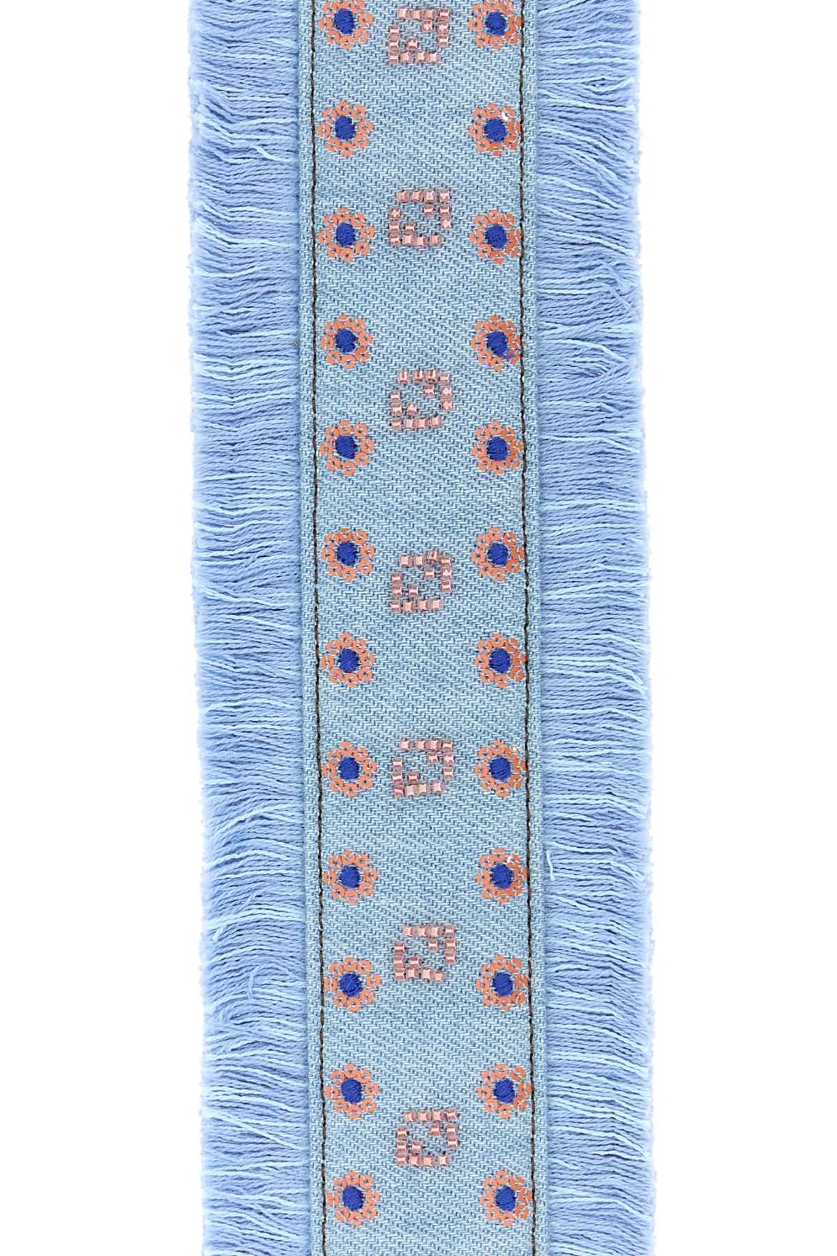 Fendi Shoulder strap  denim bandana/