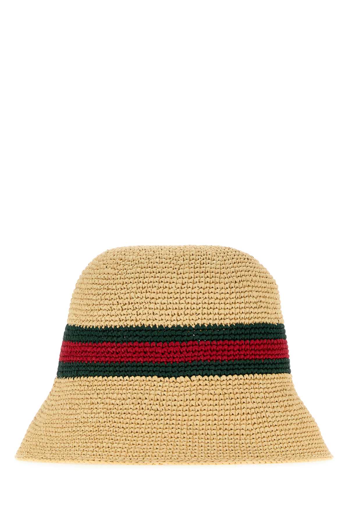 Gucci Hat w cassie straw