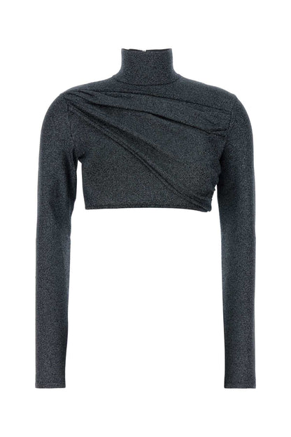L/S HG/NK TOP KNITWEARS