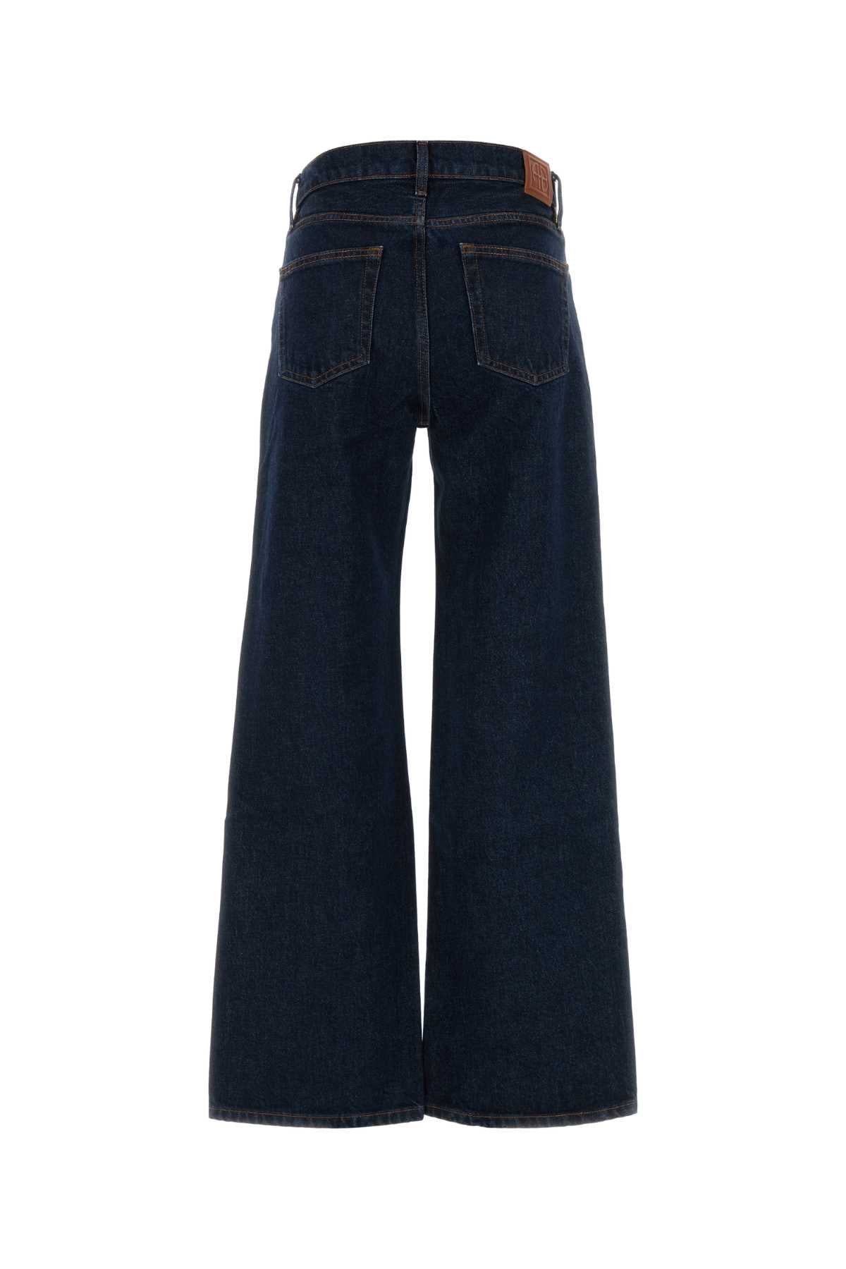 HUGH JEAN 32" - UNWASHED BLUE JEANS