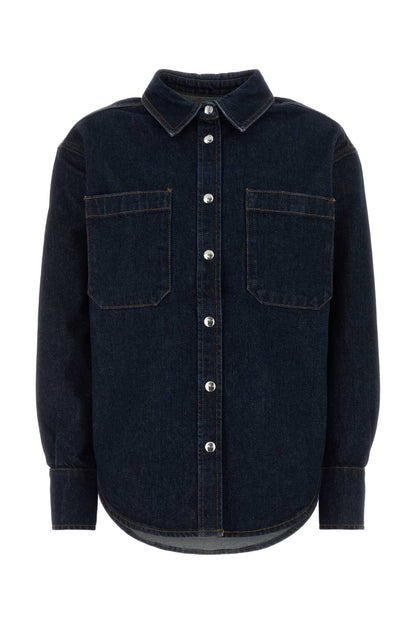 SAMY SHIRT - UNWASHED BLUE SHIRTS