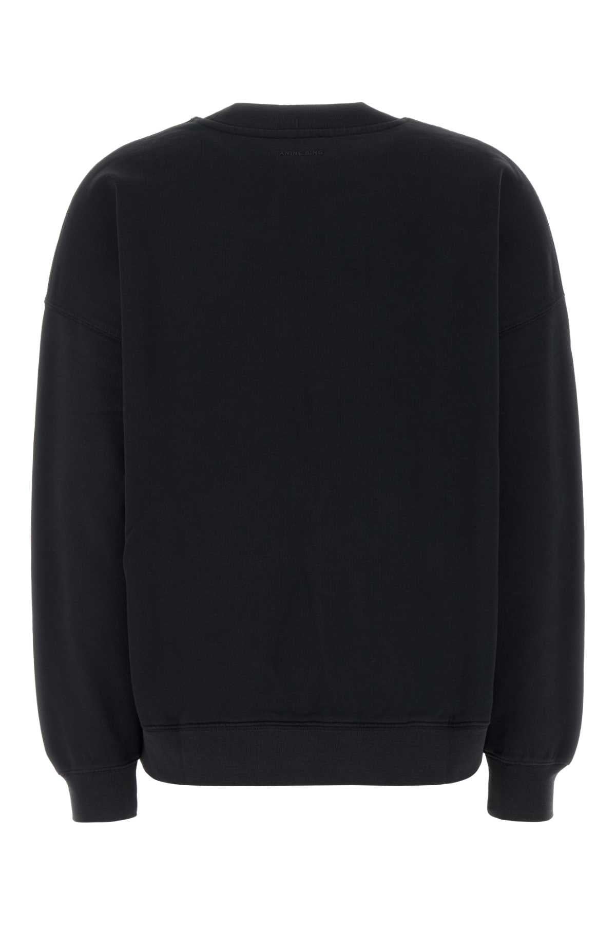 MILES SWEATSHIRT COLLEGIATE - VINTAGE BLACK KNITWEARS