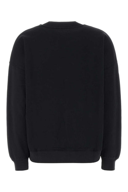 MILES SWEATSHIRT COLLEGIATE - VINTAGE BLACK KNITWEARS