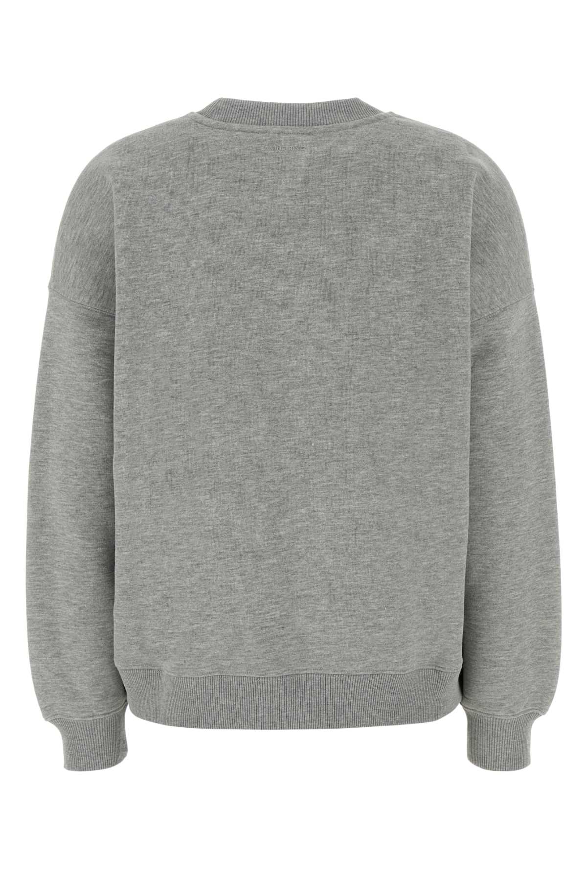 MILES SWEATSHIRT COLLEGIATE - GREY KNITWEARS