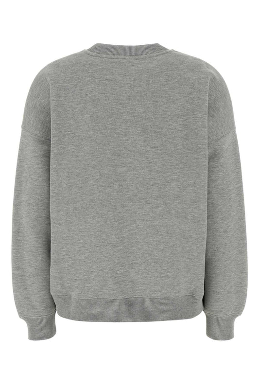 MILES SWEATSHIRT COLLEGIATE - GREY KNITWEARS
