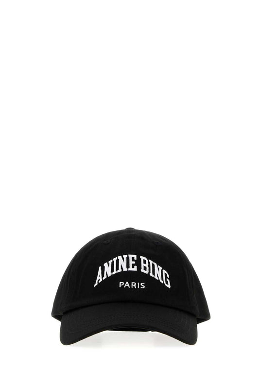 JEREMY BASEBALL CAP ANINE BING PARIS - BLACK HATS AND HAIRBANDS
