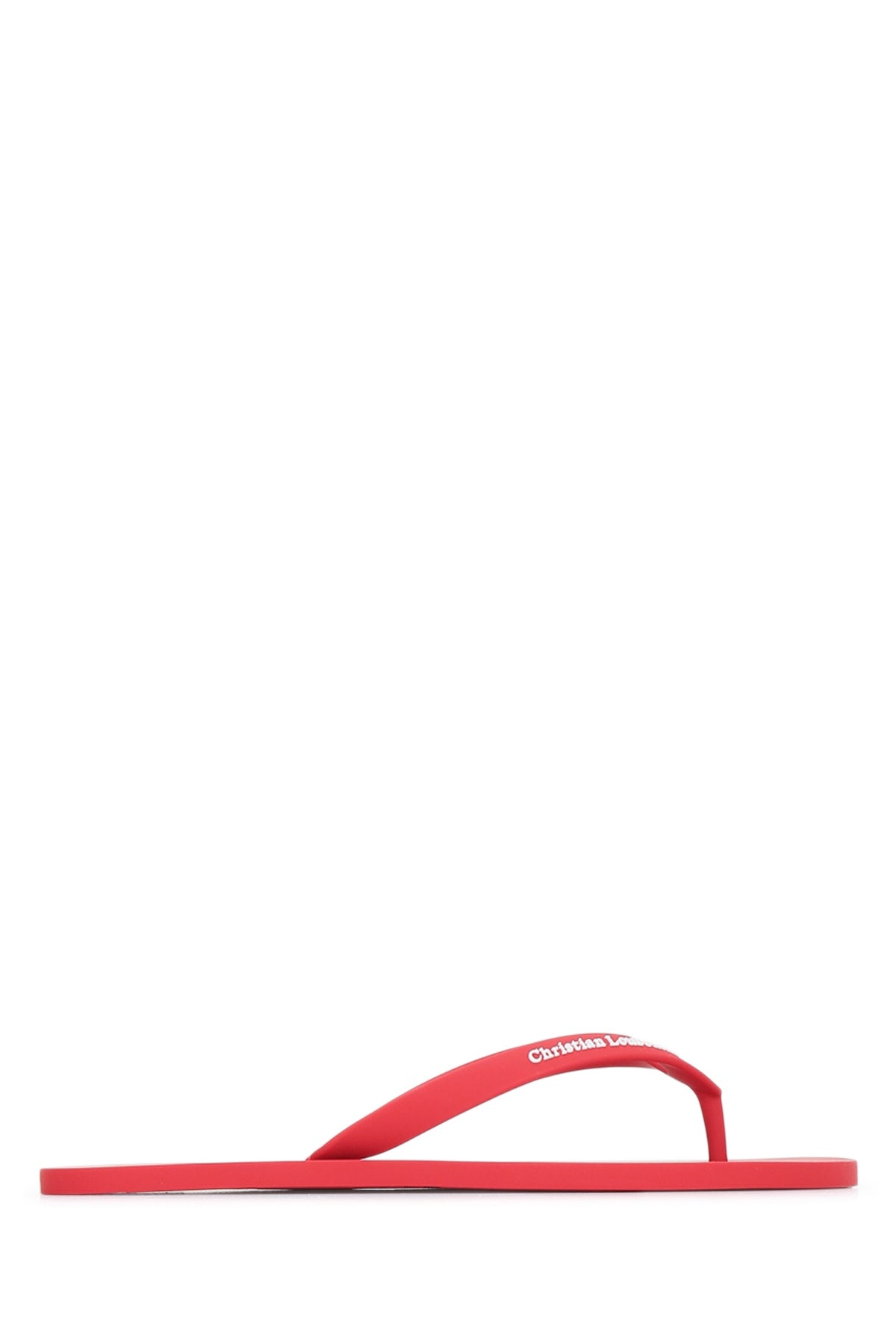 THE CHRISTIAN LOUBOUTIN SUMMER FLAT SLIPPERS