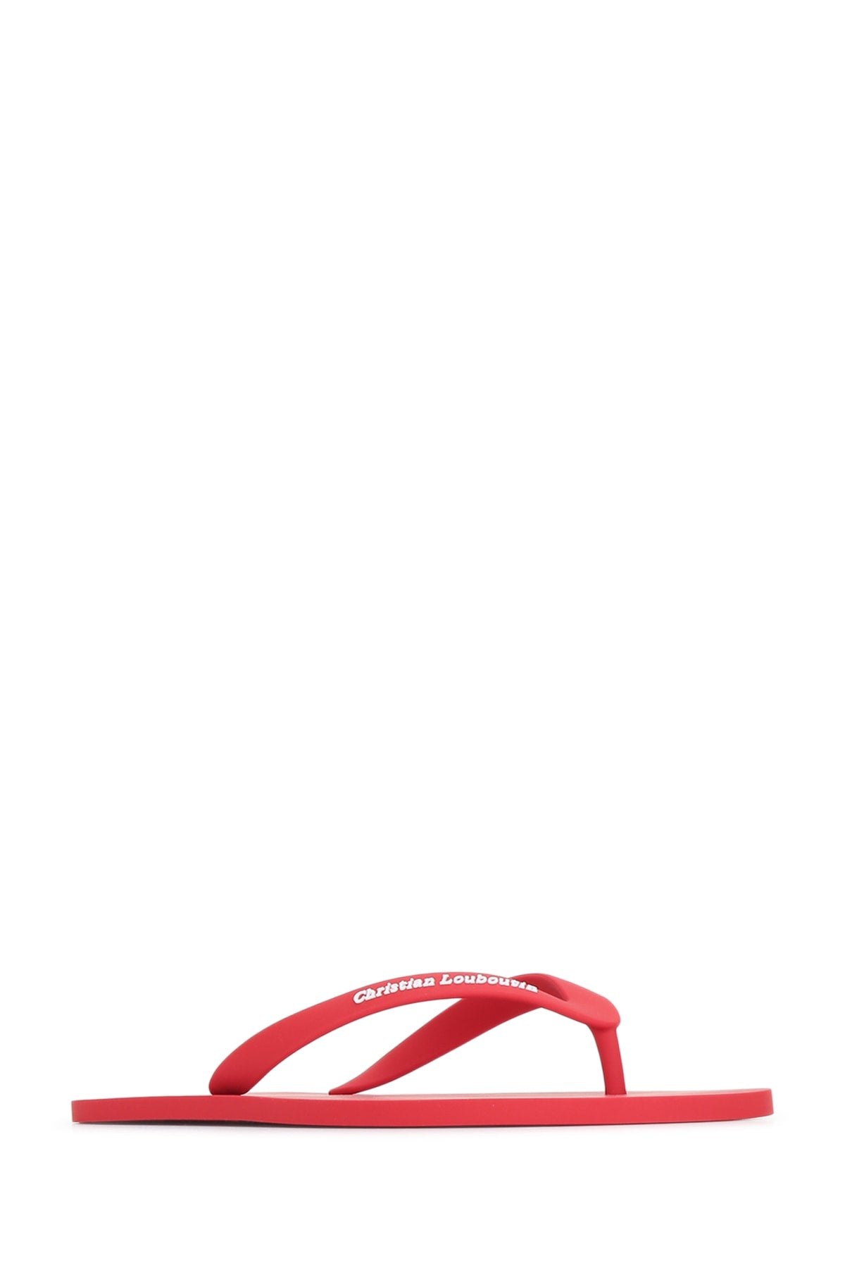 THE CHRISTIAN LOUBOUTIN SUMMER FLAT SLIPPERS