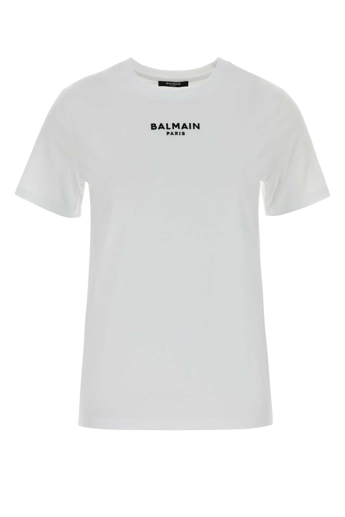 Balmain Balmain paris emb jersey classic t-shirt