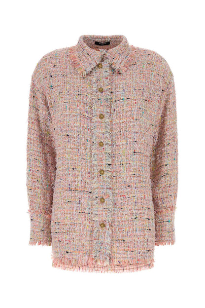 LS MULTICO LIGHT TWEED OVERSHIRT SHIRTS