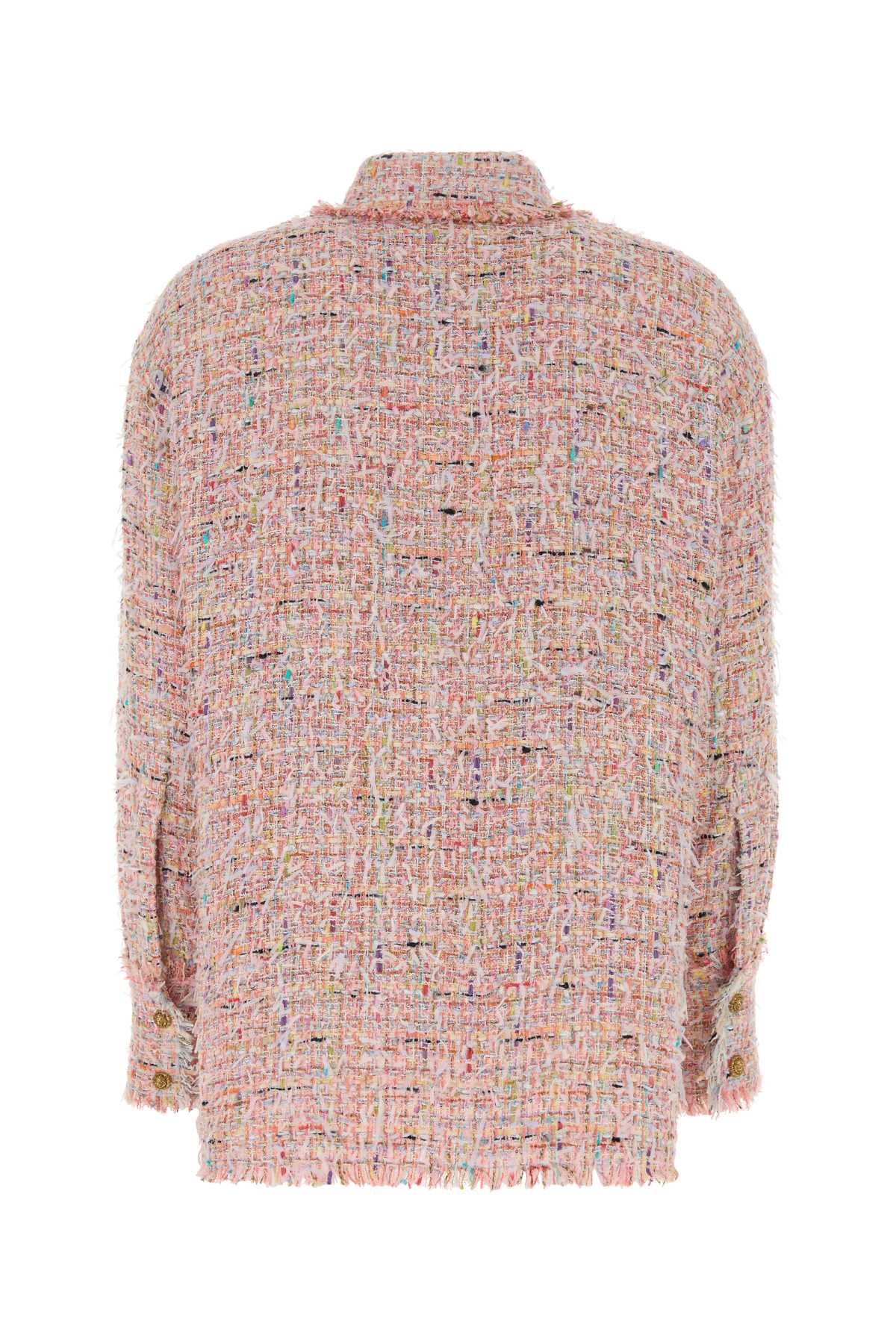 LS MULTICO LIGHT TWEED OVERSHIRT SHIRTS