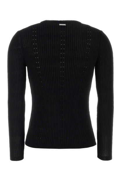 POINTELLE RIB CARDIGAN KNITWEARS