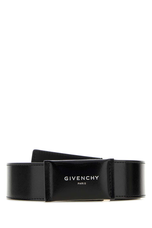 Givenchy Leather antigona plaque belt 40mm