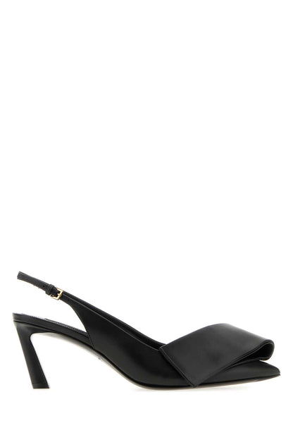 Givenchy Twisted ribbon slingback 65mm