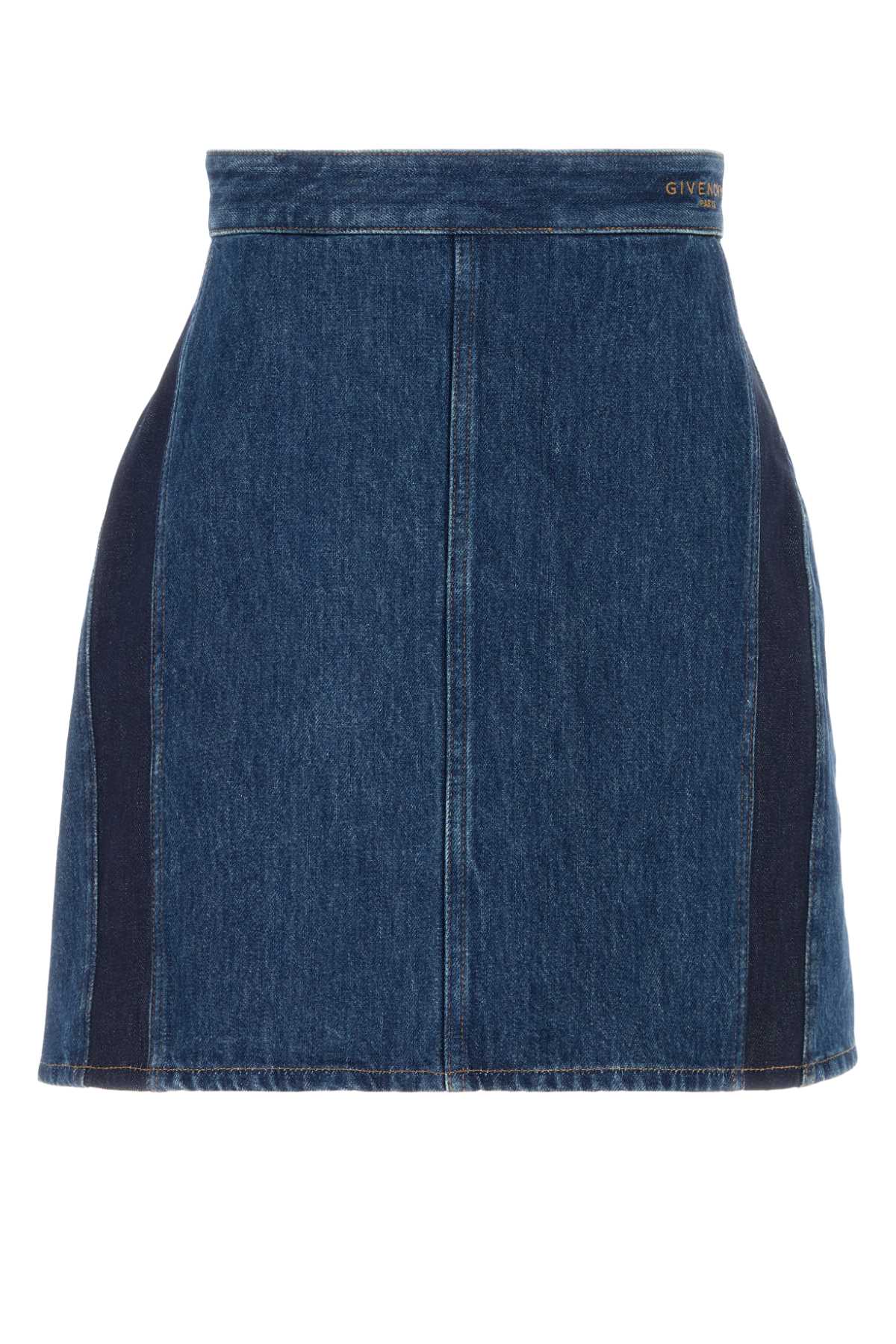 MINI COCOON DENIM SKIRT SKIRTS