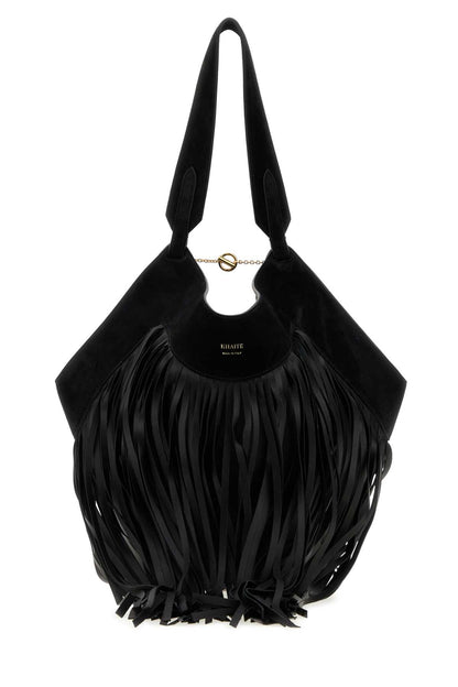 LOTUS SMALL FRINGE TOTE HANDBAGS