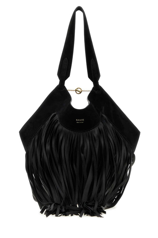 LOTUS SMALL FRINGE TOTE HANDBAGS