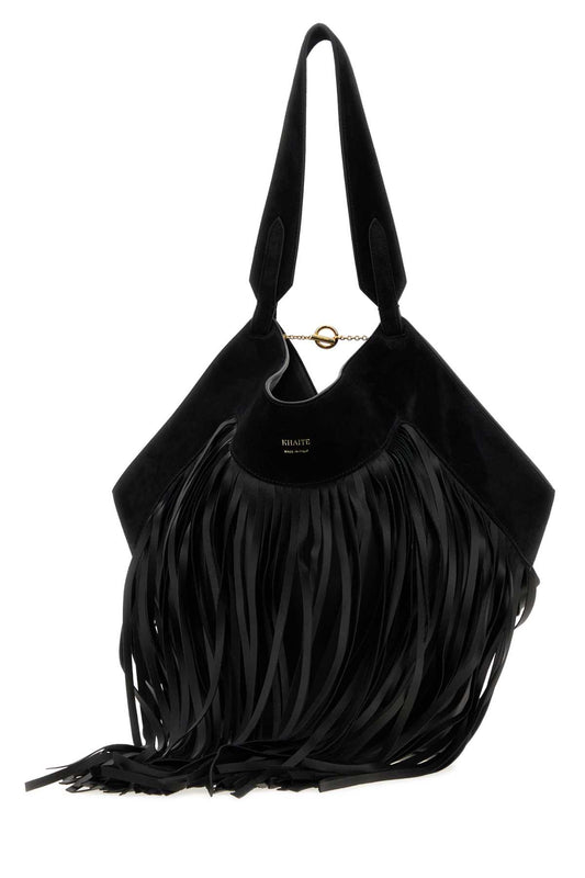 LOTUS SMALL FRINGE TOTE HANDBAGS