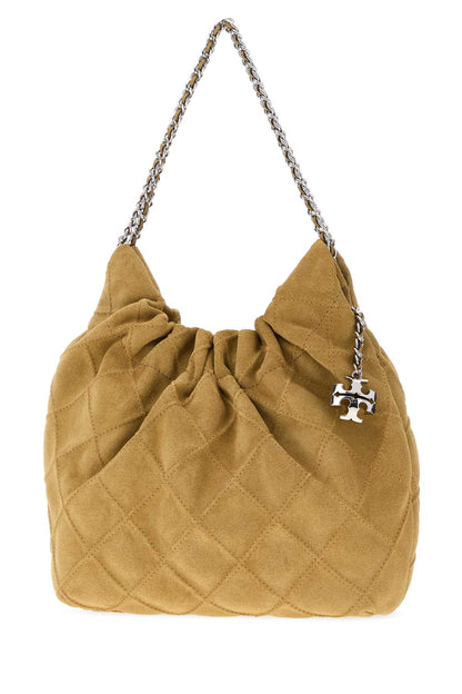 Fleming Suede Mini Hobo Bag HANDBAGS