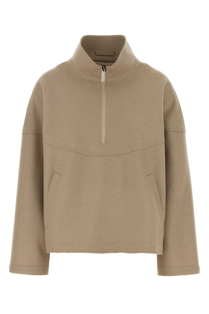 MAGLIA CON ZIP TOPS