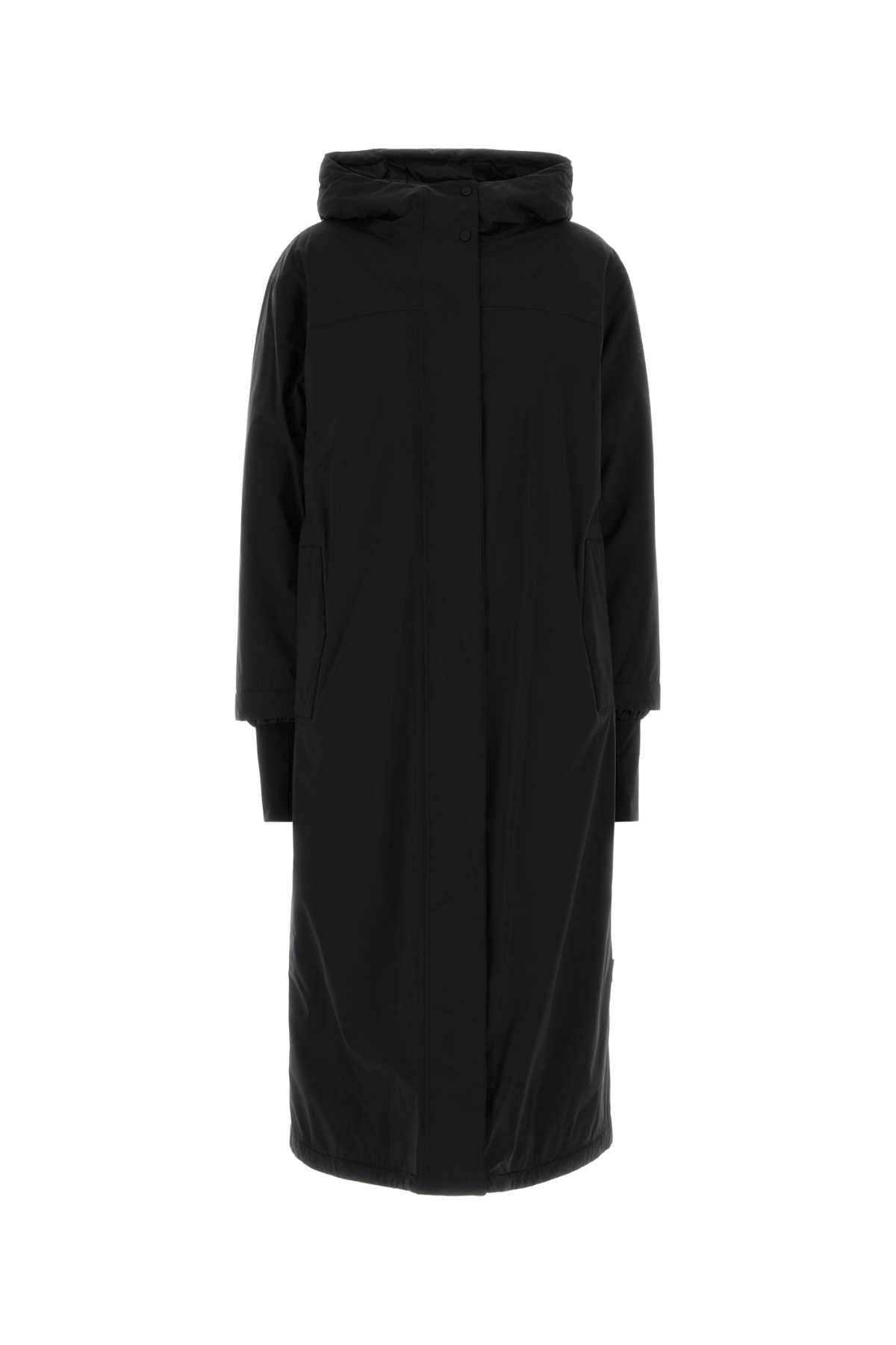 PARKA LUNGO CON CAPPUCCIO STACCABILE DOWN JACKETS