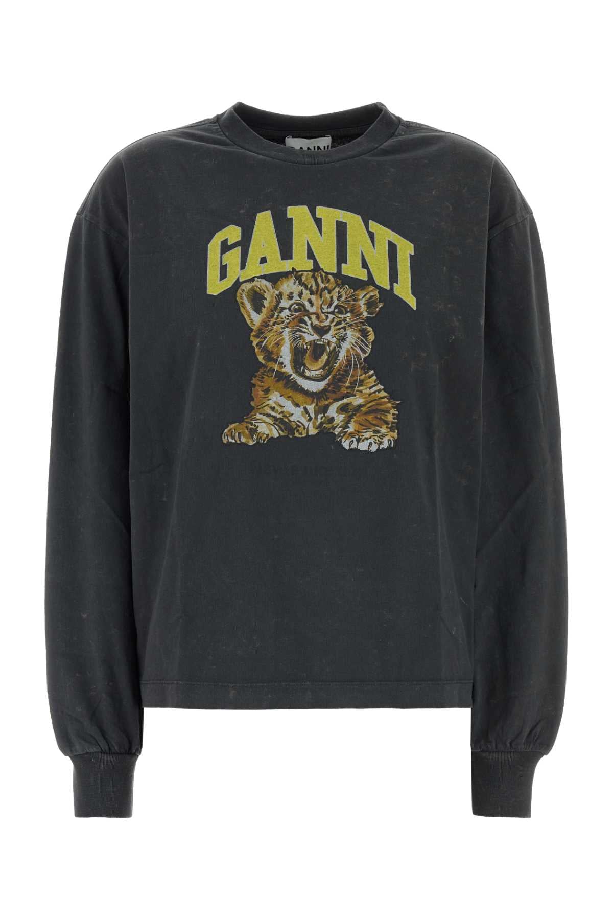 Ganni Future jersey longsleeve tiger