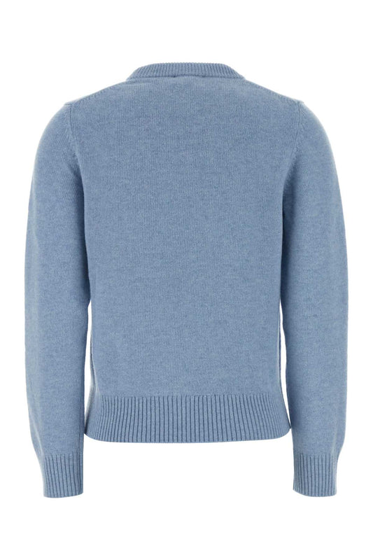 Ganni Graphic wool sweater mermaid